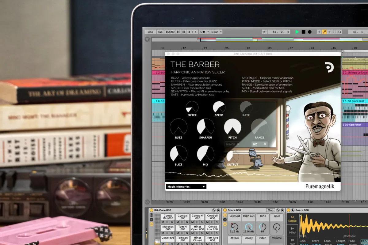 The Barber | Harmonic Animation Slicer