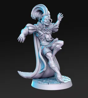The Jester Final Fantasy 3D Printed Miniature