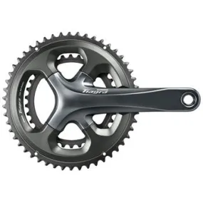 Tiagra FC-4700 Crankset - 175mm 10-Speed 50/34t 110 Asymmetric BCD Hollowtech II Spindle Interface Gray