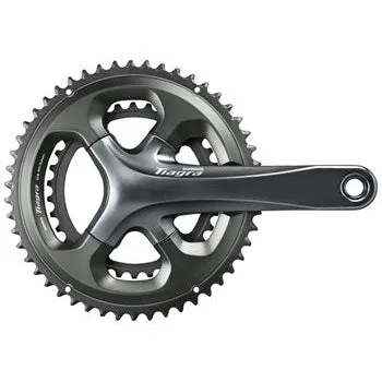 Tiagra FC-4700 Crankset - 175mm 10-Speed 50/34t 110 Asymmetric BCD Hollowtech II Spindle Interface Gray