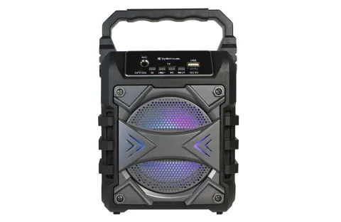 Top Tech Jet-4 500W Audio Fully Amplified Portable 500 Watts Peak Power 4-Inch Speaker