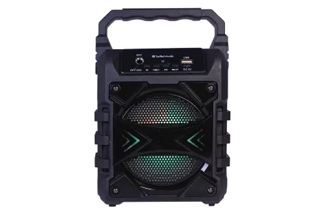 Top Tech Jet-4 500W Audio Fully Amplified Portable 500 Watts Peak Power 4-Inch Speaker
