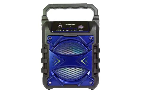 Top Tech Jet-4 500W Audio Fully Amplified Portable 500 Watts Peak Power 4-Inch Speaker