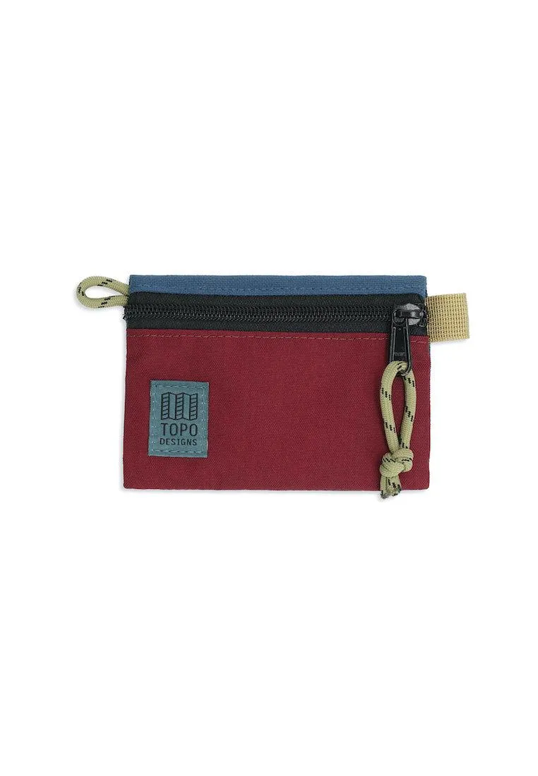 Topo Designs Accessory Bags Dark Denim Burgundy