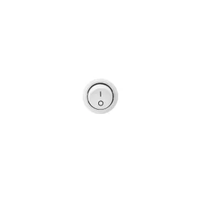 Tresco ROUND SWITCH/2 METER WHITE L-RDSW-2M-WH-1