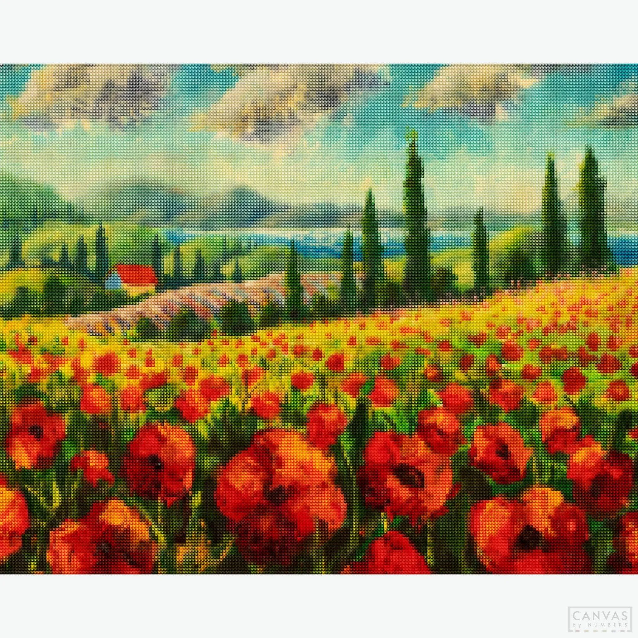 Tuscany Landscape - Diamond Painting