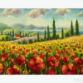 Tuscany Landscape - Diamond Painting