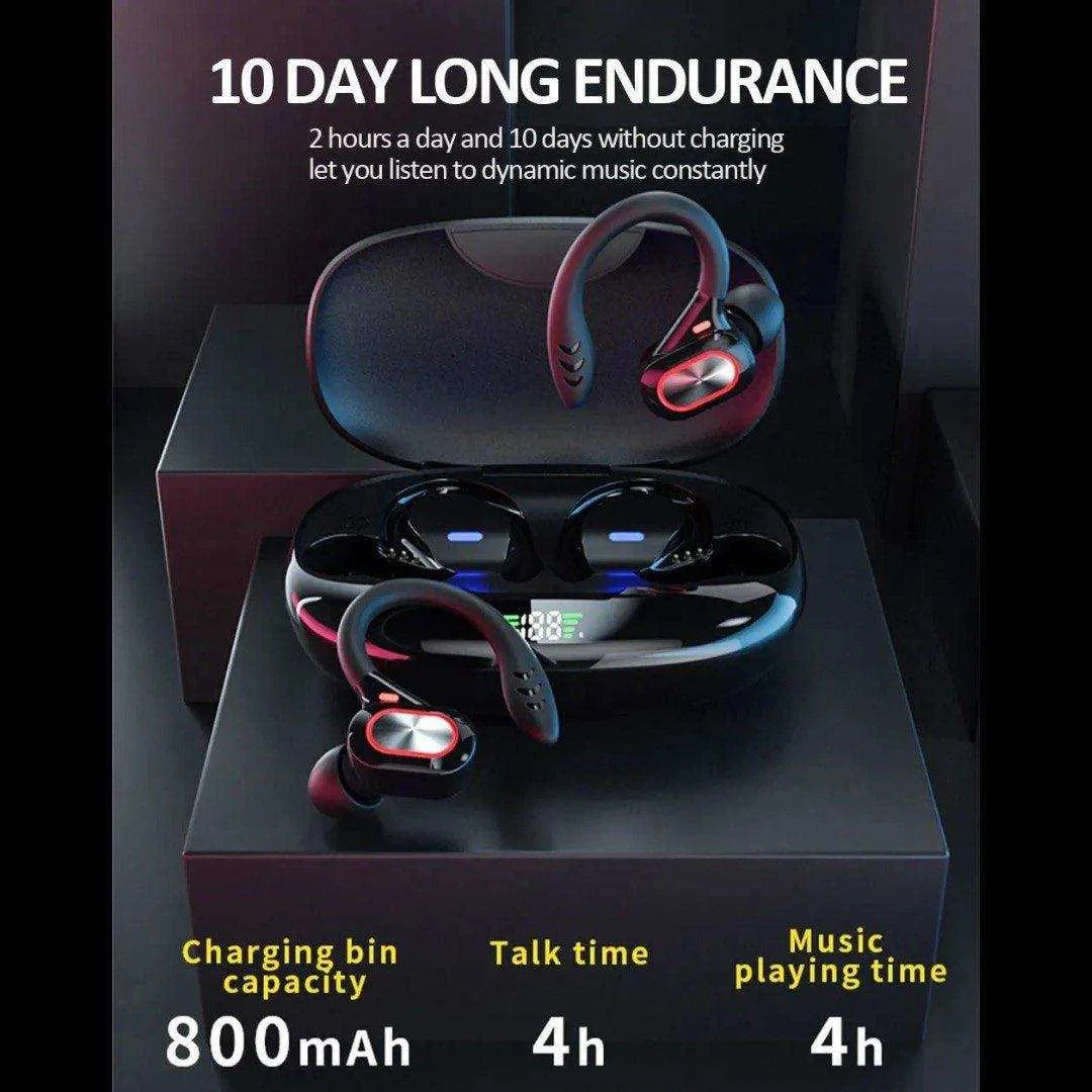 TUTT S730 Wireless Earbuds Bluetooth V5.0 Earbuds Built-in Mic Bluetooth Headphones in-Ear Stereo Wireless Earphones with Charging Case Waterproof Headset Ear Buds for Sport Running Business