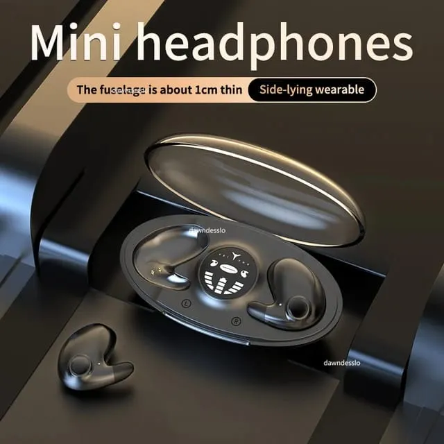 TWS Earphone Invisible Sleep Wireless IPX5 Waterproof Earbuds MD538