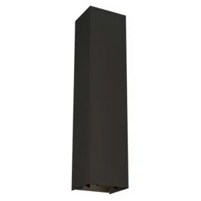 Vex 20 In. LED Outdoor Wall Sconce 199 Lumens 3000K Black Finish