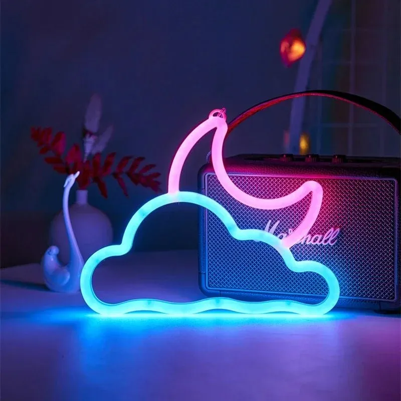 Vibrant LED Neon Light Game Pad, Star Sign Lamp and Other Designs – Dazzling Wall Art for Gaming Nights, Celebrations, & Festive Decor