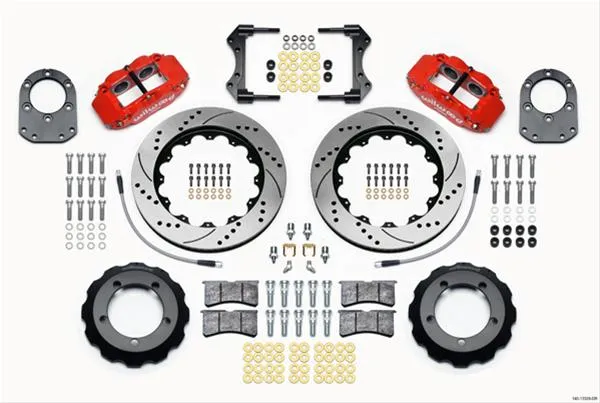 Wilwood Forged Narrow Superlite 4R Big Brake Front Brake Kits 140-13329-DR