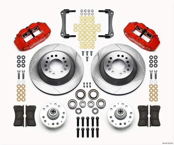Wilwood Forged Narrow Superlite 6R Big Brake Front Brake Kits 140-12278-R