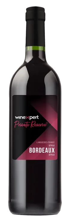 Winexpert Private Reserve Bordeaux Blend Red Wine Making Kit