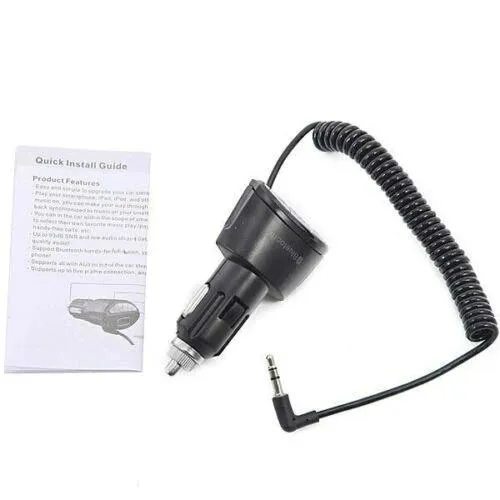 Wireless Bluetooth Audio Receiver Adapter For CAR AUX Audio Port Or Headphones