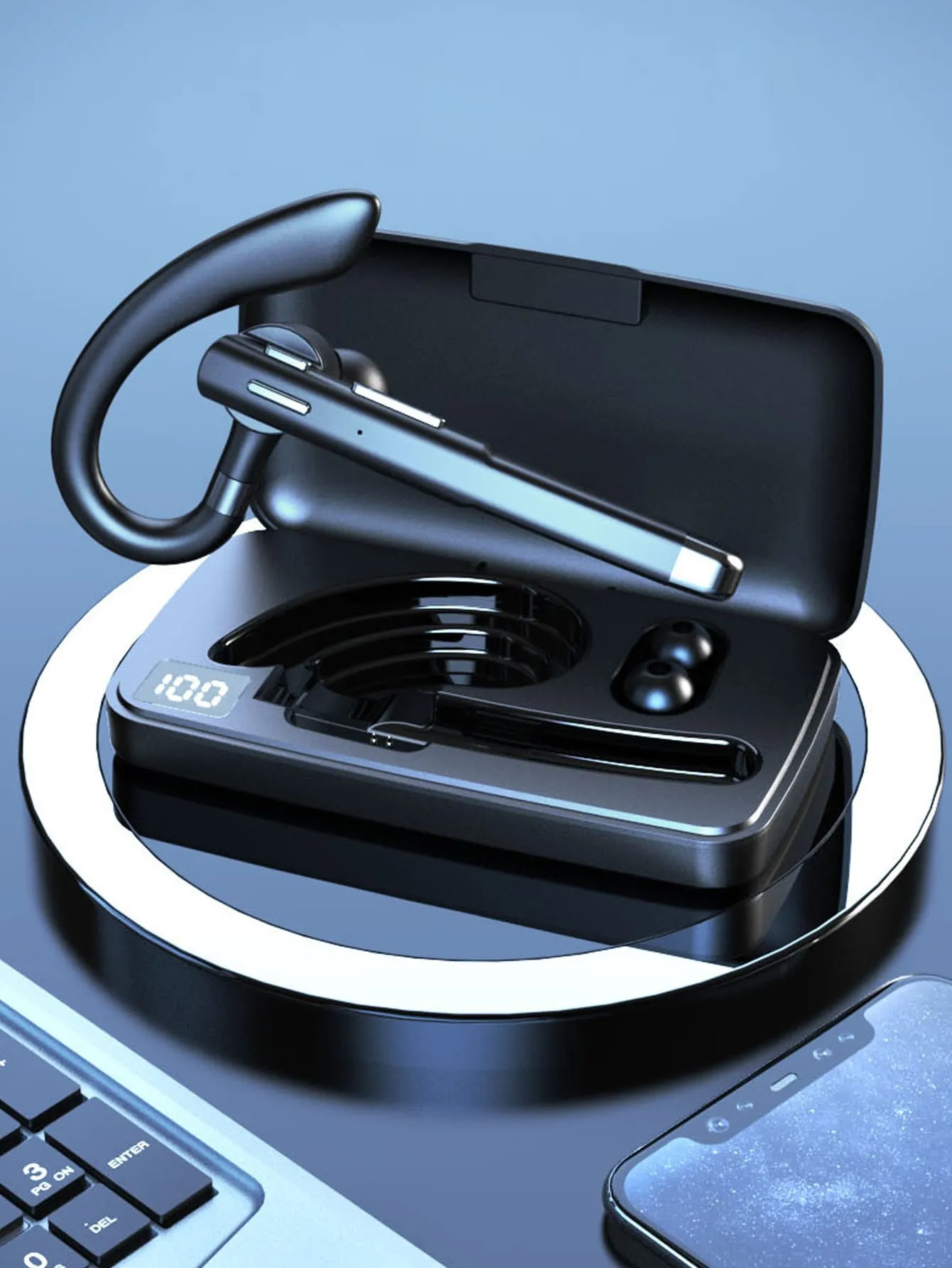 Wireless Earhook Earphone