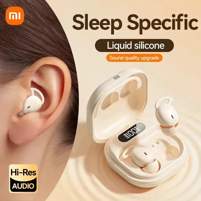 XIAOMI M72 New Sleeping Wireless Earbuds Mini Bluetooth5.4 Touch Cotrol In Ear Headphone comfortable Noise Reduction Headset