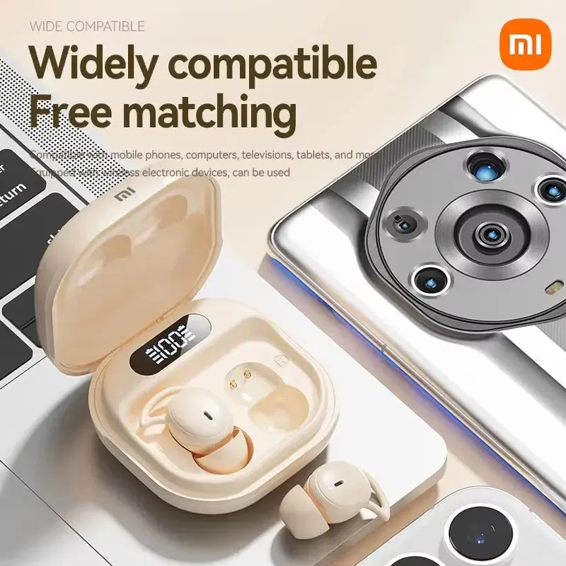 XIAOMI M72 New Sleeping Wireless Earbuds Mini Bluetooth5.4 Touch Cotrol In Ear Headphone comfortable Noise Reduction Headset