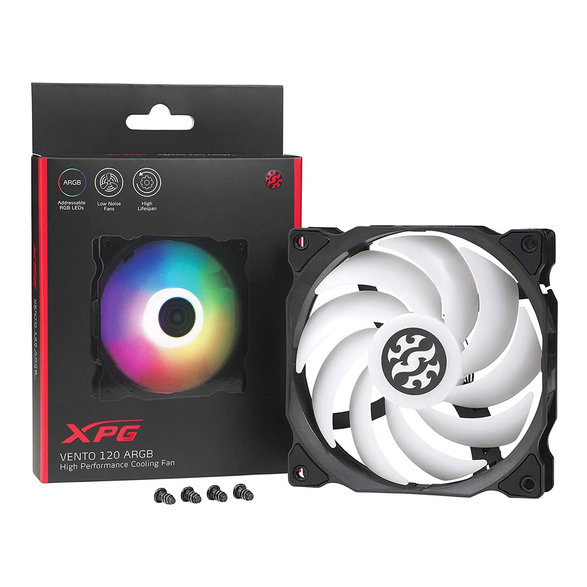 XPG VENTO 120 ARGB 120mm High Performance Cooling Fan