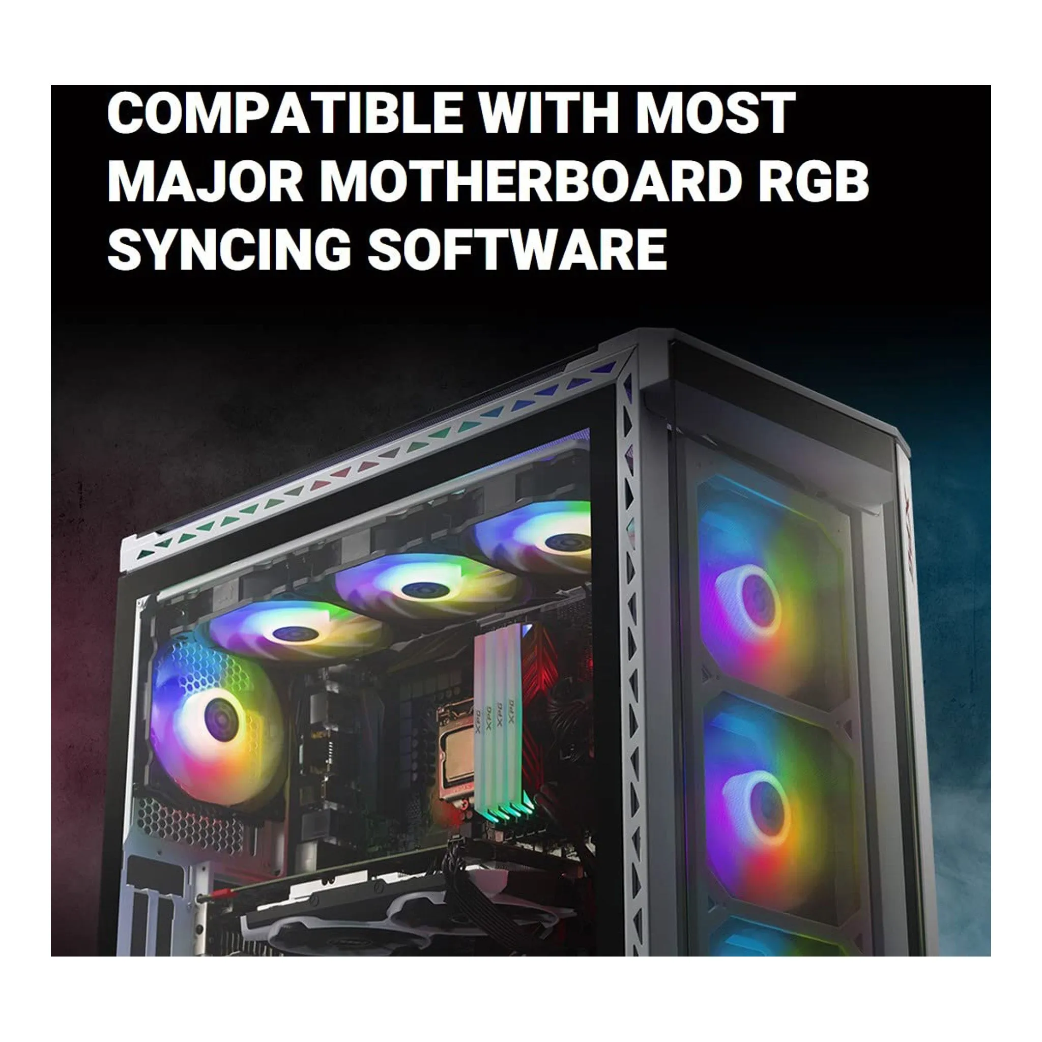 XPG VENTO 120 ARGB 120mm High Performance Cooling Fan