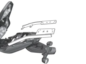 Yamaha Diversion XJ600 F ABS (09-16) SHAD Top Box Fitting Kit